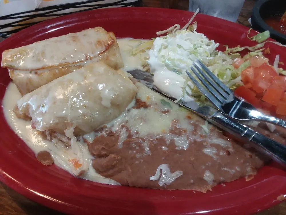 Chicken Chimichangas