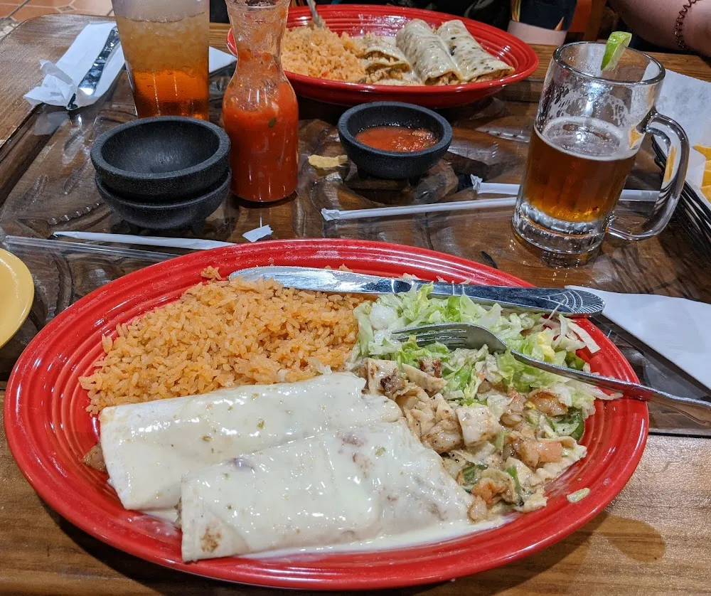 Shrimp Chimichanga